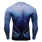 Superman Compression Long Sleeve T Shirt - DC Marvel World