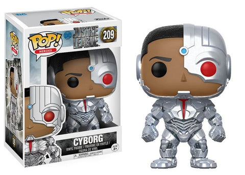 Cyborg Justice League Movie Funko Pop Vinyl Figure - DC Marvel World