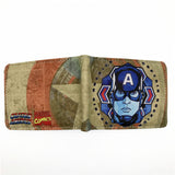 Captain America Shield Symbol Tyvek Mighty Wallet - DC Marvel World