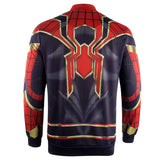 Iron Spider Spiderman Baseball Jacket - DC Marvel World