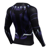 Black Panther Infinity War Long Sleeve Compression T shirt - DC Marvel World