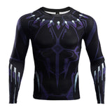 Black Panther Infinity War Long Sleeve Compression T shirt - DC Marvel World