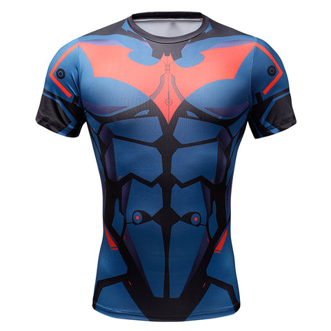 Red Nightwing Compression T Shirt - DC Marvel World