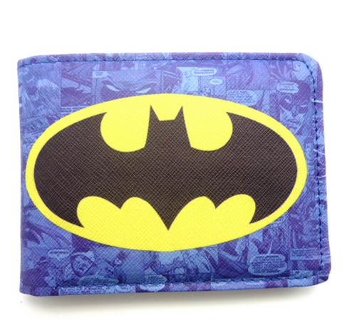 Batman Symbol Print Bi-Fold Wallet - DC Marvel World