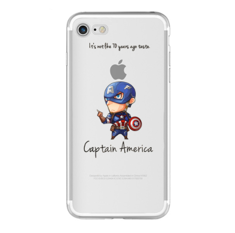 Captain America iPhone Case - DC Marvel World