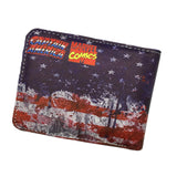 Captain America Shield Symbol Tyvek Mighty Wallet - DC Marvel World