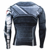 Winter Soldier Compression T Shirt - DC Marvel World
