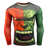 Angry Hulk Compression T Shirt - DC Marvel World