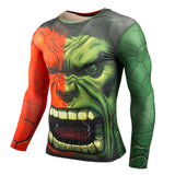 Angry Hulk Compression T Shirt - DC Marvel World