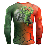 Angry Hulk Compression T Shirt - DC Marvel World