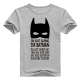 I'm No Batman T Shirt - DC Marvel World