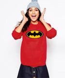 Batman Logo Womens Pullover - DC Marvel World