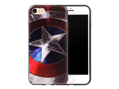 Captain America iPhone Shield Case - DC Marvel World