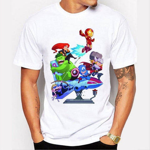 Mini Avengers Assemble T Shirt - DC Marvel World