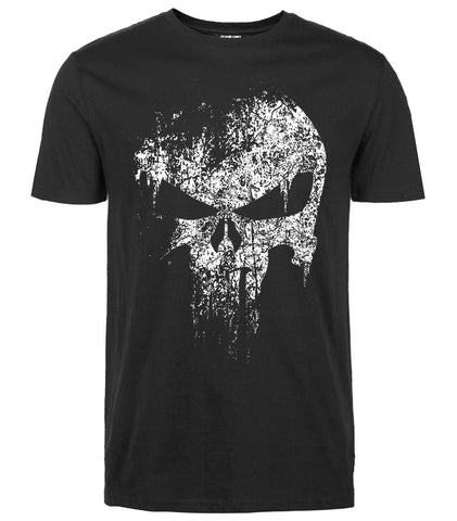 The Punisher Faded Skull T Shirt - DC Marvel World
