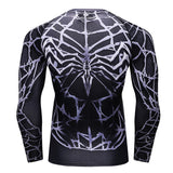 Venom Long Sleeve Compression T Shirt - DC Marvel World