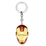 Iron Man Color Head Keychain - DC Marvel World