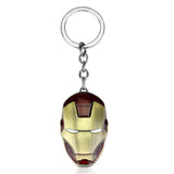 Iron Man Color Head Keychain - DC Marvel World