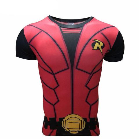 Robin Suit Up T Shirt - DC Marvel World
