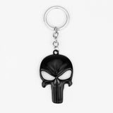 Punisher Skull Keychain - DC Marvel World