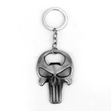 Punisher Skull Keychain - DC Marvel World