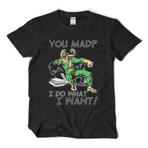 Loki Do What You Want T Shirt - DC Marvel World