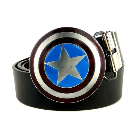 Captain America Shield Buckle Belt - DC Marvel World