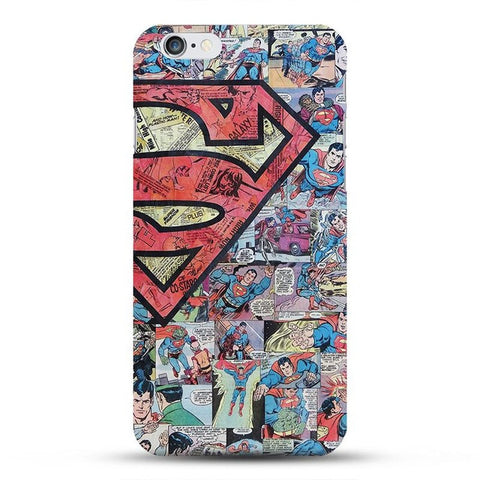 Comic Superman iPhone Case - DC Marvel World