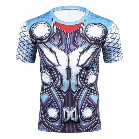 Thor Suit-Up Men's Costume T-Shirt - DC Marvel World