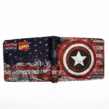 Captain America Shield Symbol Tyvek Mighty Wallet - DC Marvel World