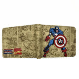 Captain America Shield Symbol Tyvek Mighty Wallet - DC Marvel World