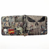 Punisher Comic Logo Bi-Fold Wallet - DC Marvel World