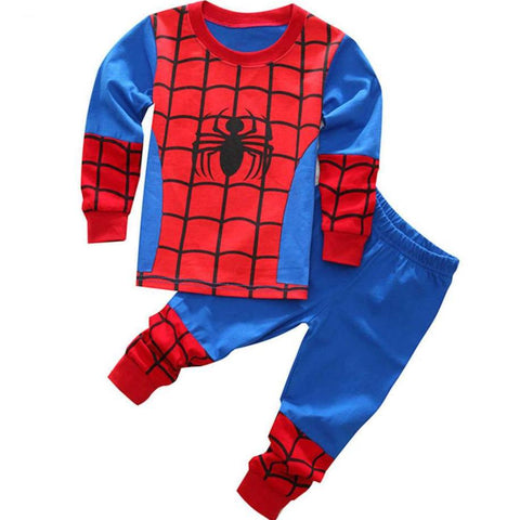Spiderman Kids 2 Piece Pajama Set - DC Marvel World