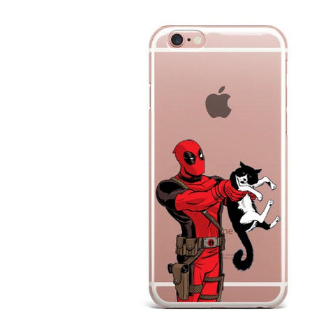 Deadpool Saves the Day iPhone Case - DC Marvel World