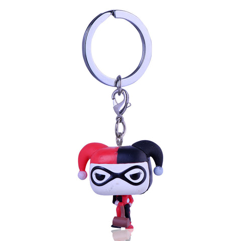 Classic Harley Quinn Funko Keychain - DC Marvel World