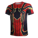 Iron Spider Compression T Shirt - DC Marvel World