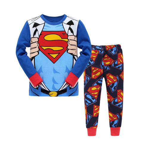 Superman Hero 2 Piece Pajama Set - DC Marvel World