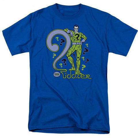 Riddler Cartoon T Shirt - DC Marvel World