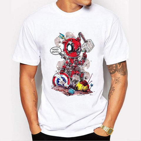 Deadpool vs Marvel T Shirt - DC Marvel World