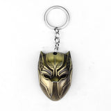 Black Panther Mask Keychain - DC Marvel World