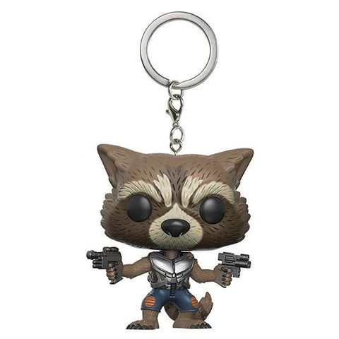 Rocket Raccoon Funko Keychain - DC Marvel World