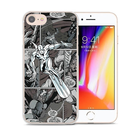 Silver Surfer Comic iPhone Case - DC Marvel World