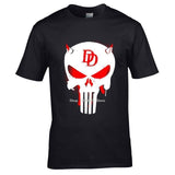 Daredevil vs Punisher T Shirt - DC Marvel World