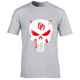 Daredevil vs Punisher T Shirt - DC Marvel World