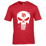 Daredevil vs Punisher T Shirt - DC Marvel World