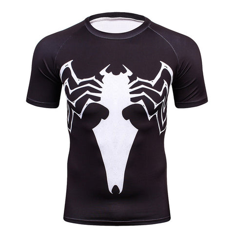 Venom Compression T Shirt - DC Marvel World