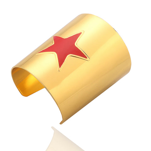 Wonder Woman Metal Costume Cuff Bracelet - DC Marvel World