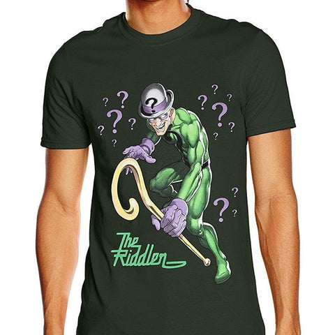 The Riddler Retro Comic T Shirt - DC Marvel World