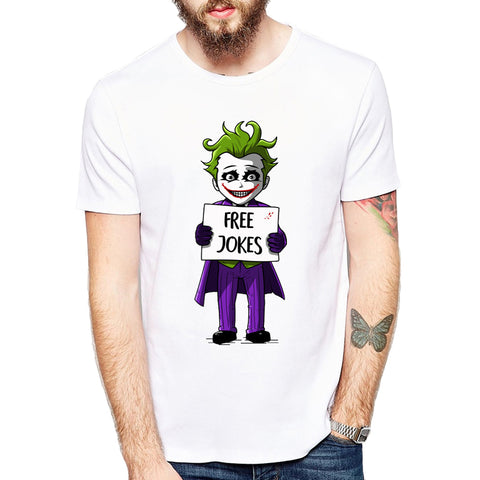 Joker Free Jokes T Shirt - DC Marvel World