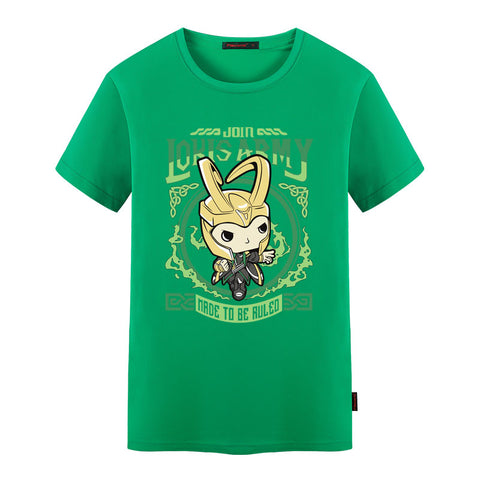 Loki Made To Be Ruled T Shirt - DC Marvel World